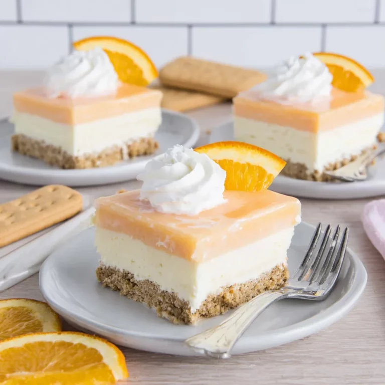Orange Creamsicle Bars
