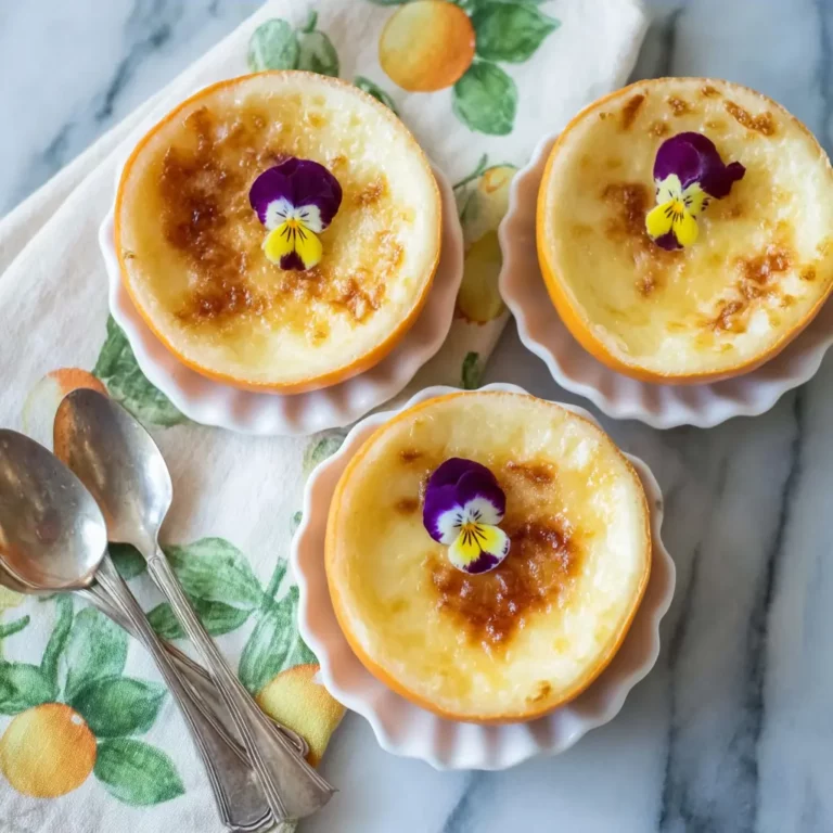Orange Posset