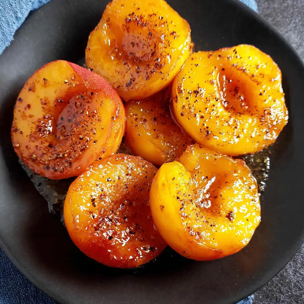 Pan Fried Peaches