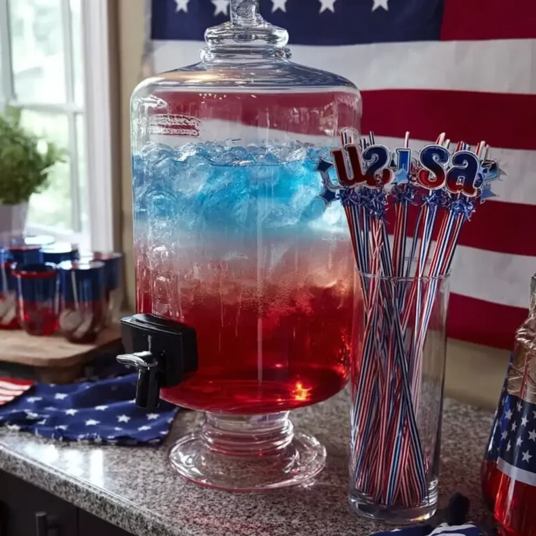 Patriotic Layered Punch