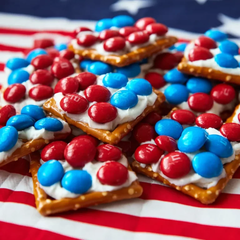 Patriotic Pretzel Bites