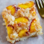 Peach Custard Dessert