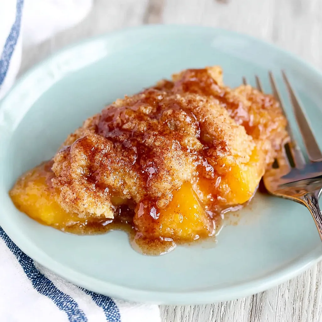 Peach Dumplings
