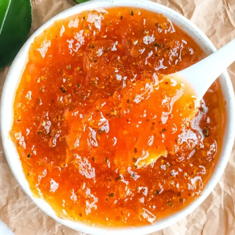 Peach Jalapeno Jam