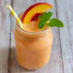 Peach Lemonade Slush