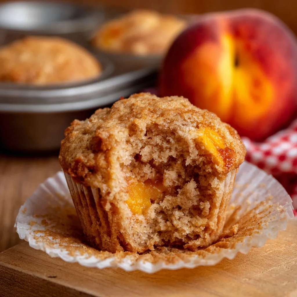 Peach Muffins