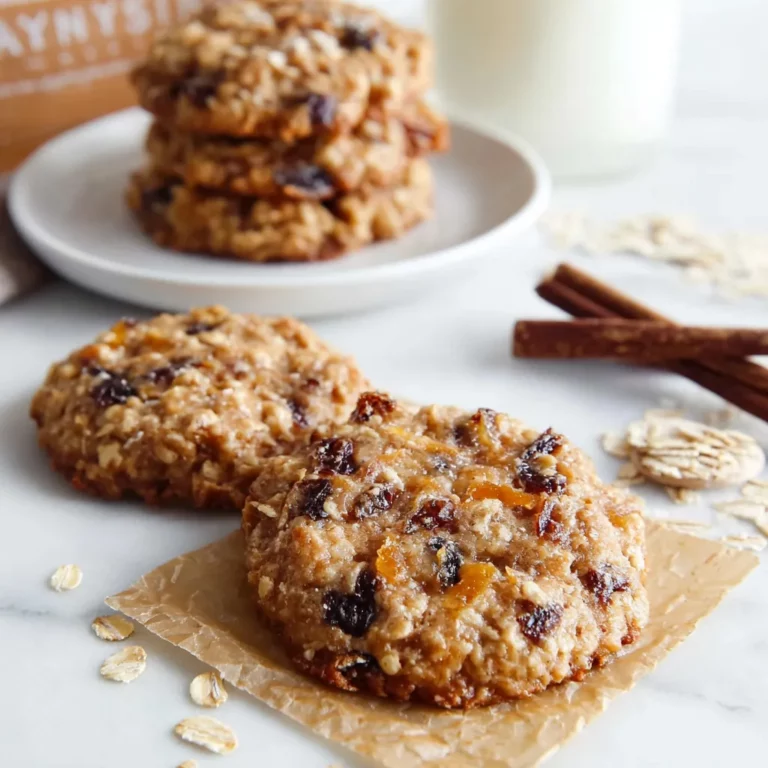 Peach Pie Oatmeal Cookies