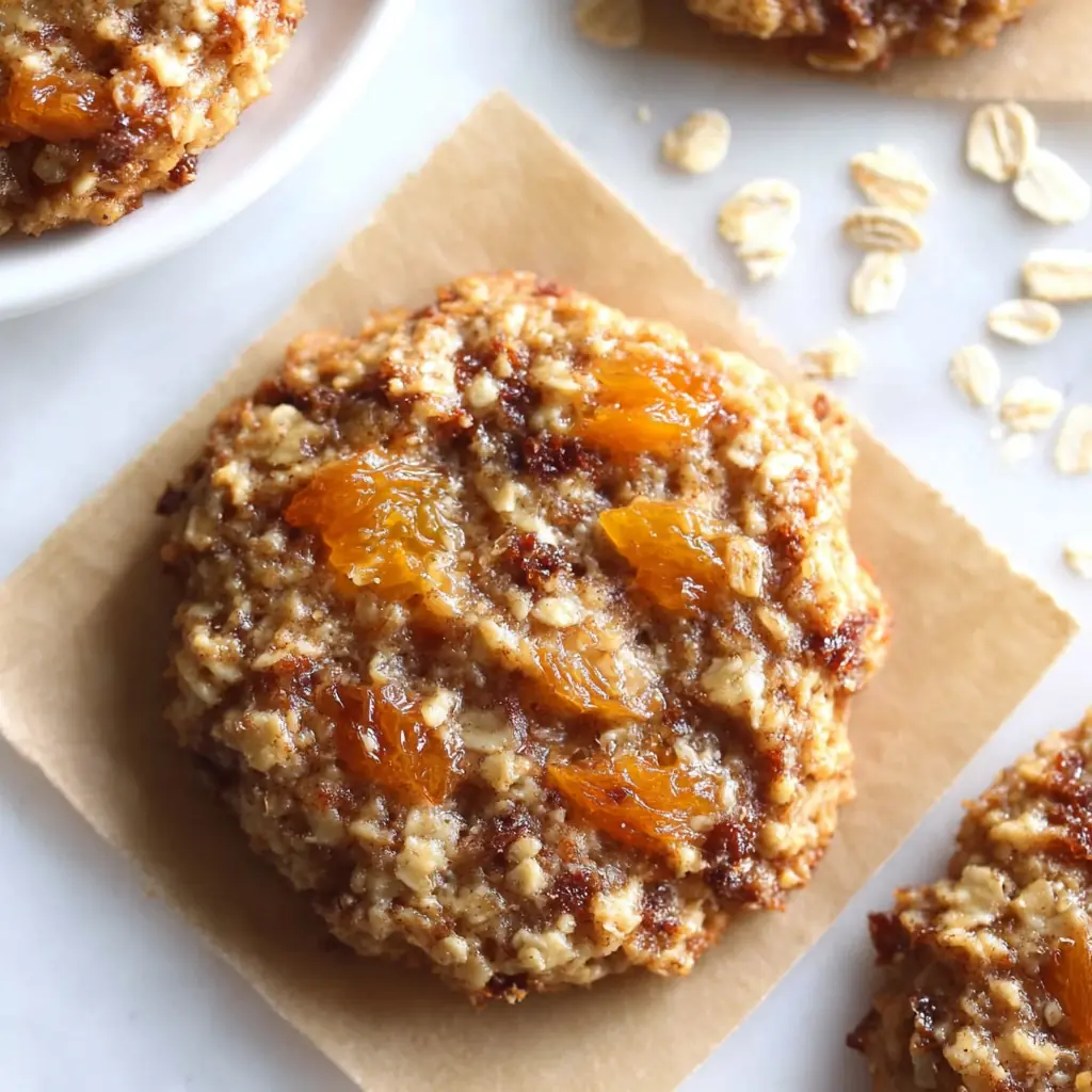 Peach Pie Oatmeal Cookies