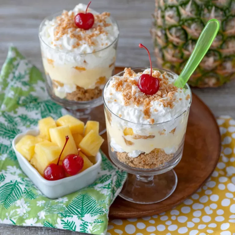 Pina Colada Cheesecake Mousse