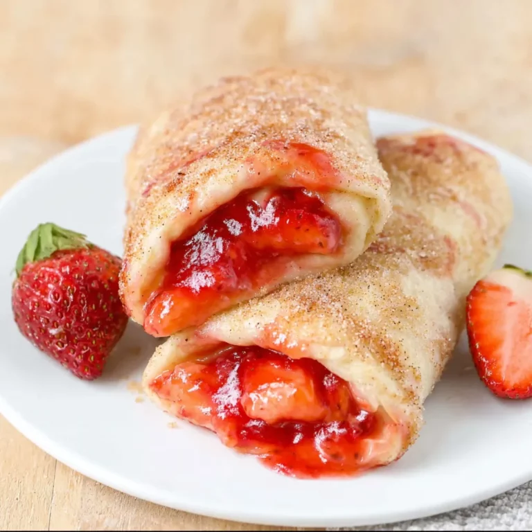 Strawberry Pie Enchiladas