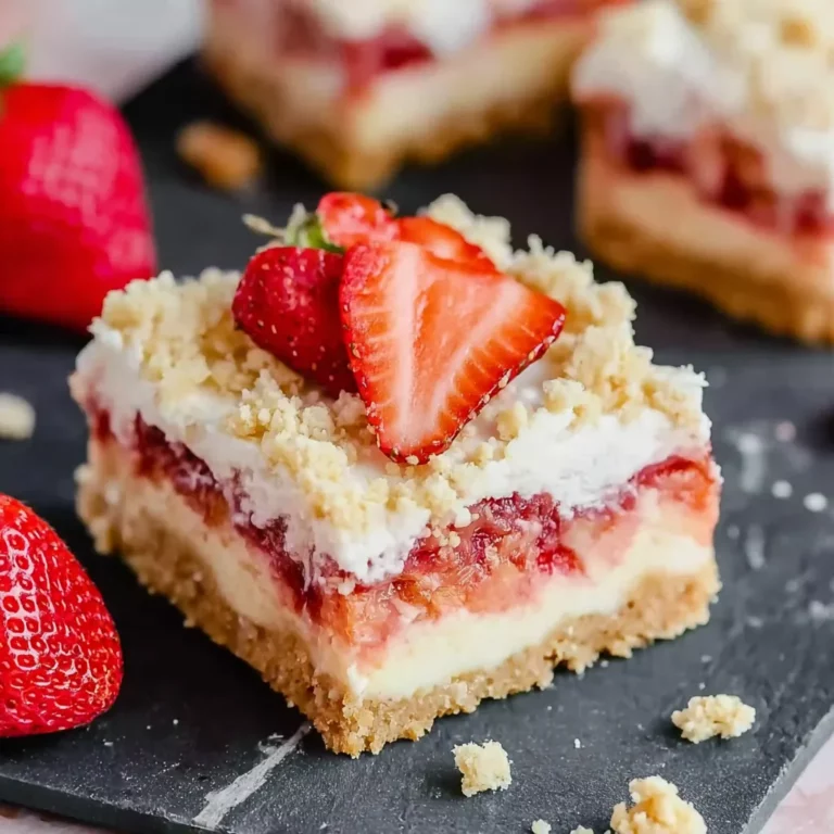 Strawberry Shortcake Bars