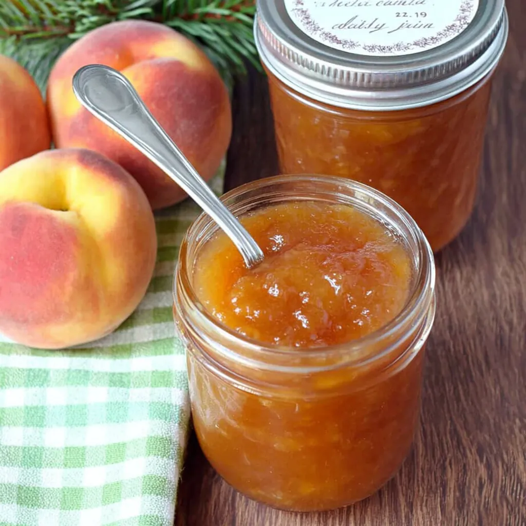 Vanilla Peach Jam