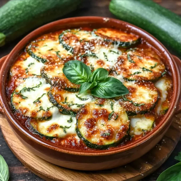 Baked Zucchini Parmesan
