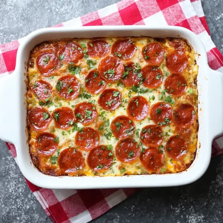 Biscuit Pizza Casserole