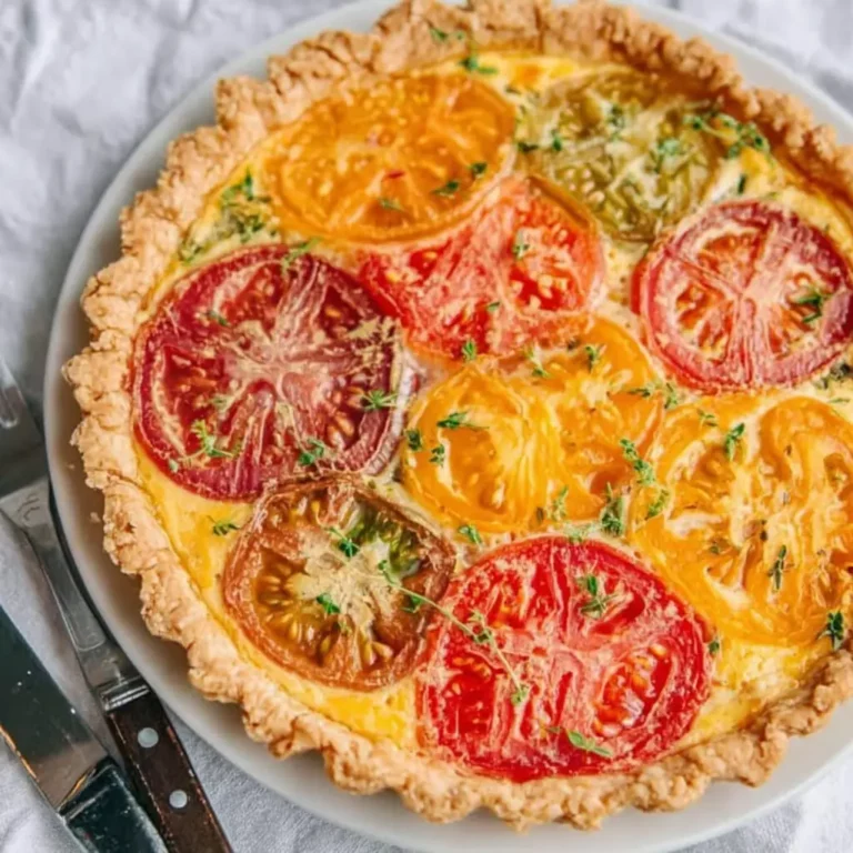 Cheesy Tomato Pie