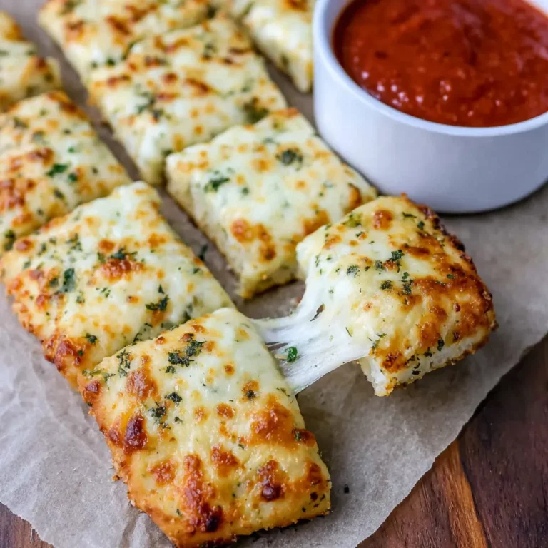 Cheesy Zucchini Breadsticks