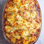Chicken Zucchini Enchilada Casserole