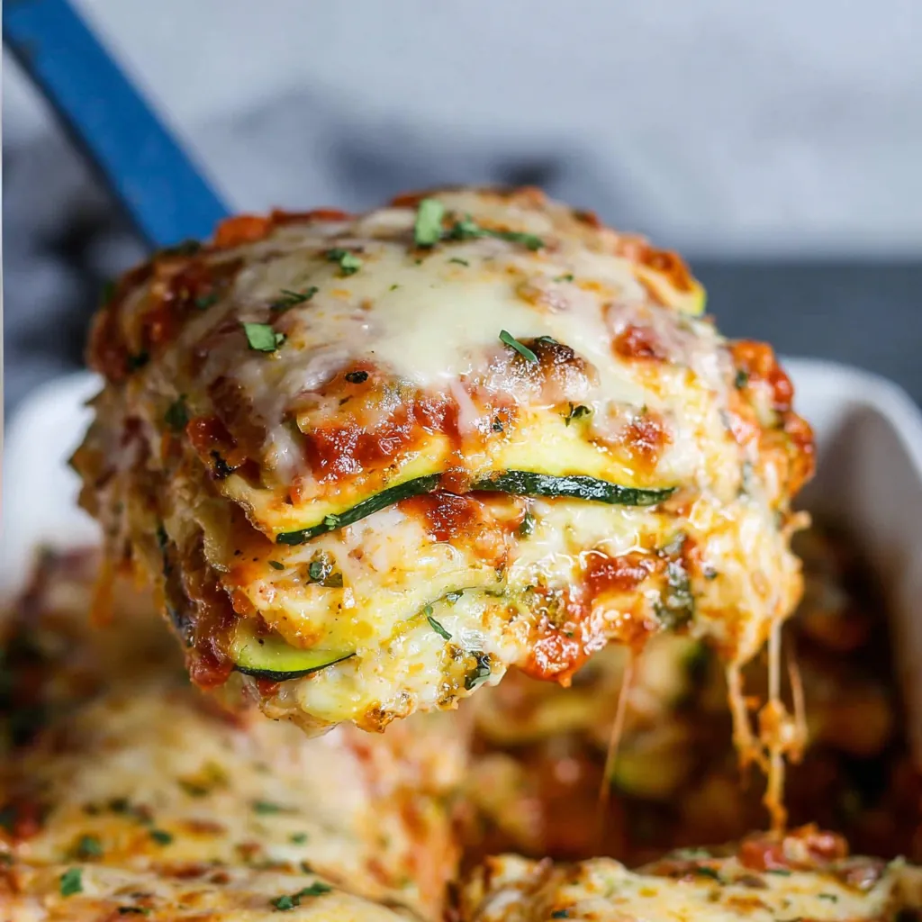 Chicken Zucchini Enchilada Casserole