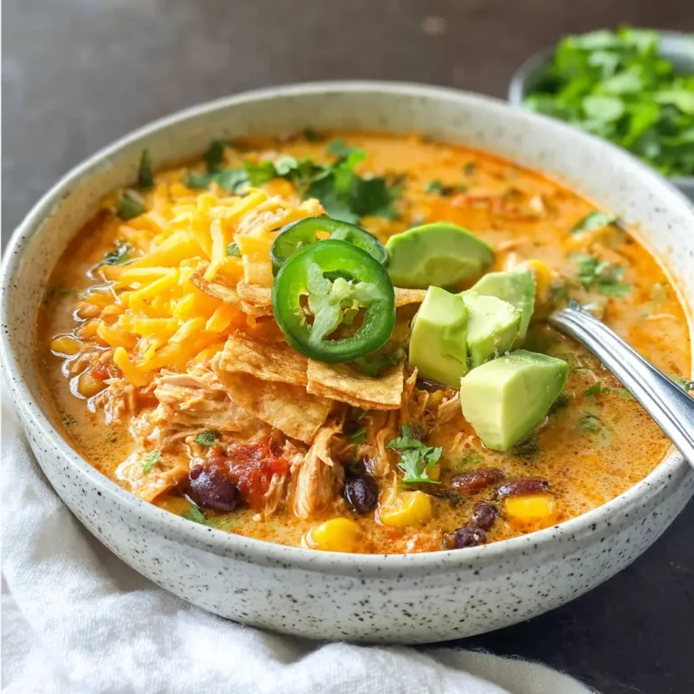 Creamy Chicken Tortilla Soup