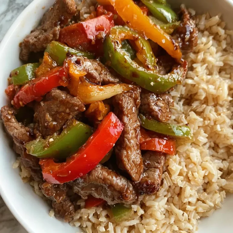 Crock Pot Pepper Steak