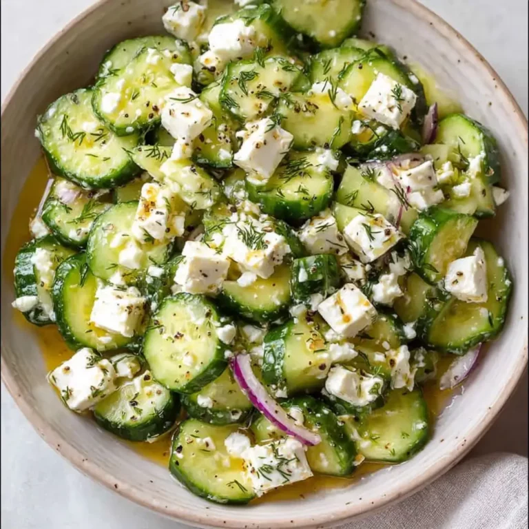 Cucumber Feta Salad
