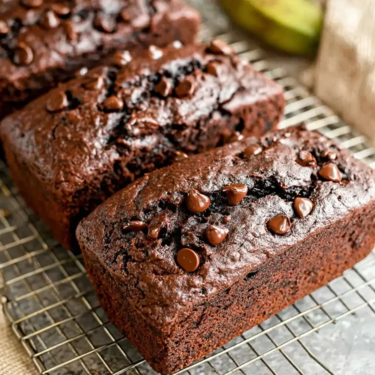 Double Chocolate Banana Bread