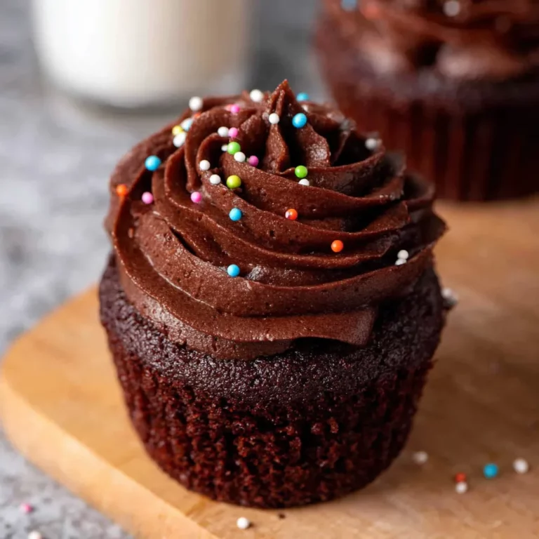 Double Chocolate Cupcakes