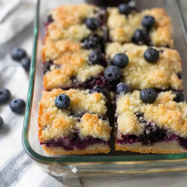 Easy Blueberry Pie Bars