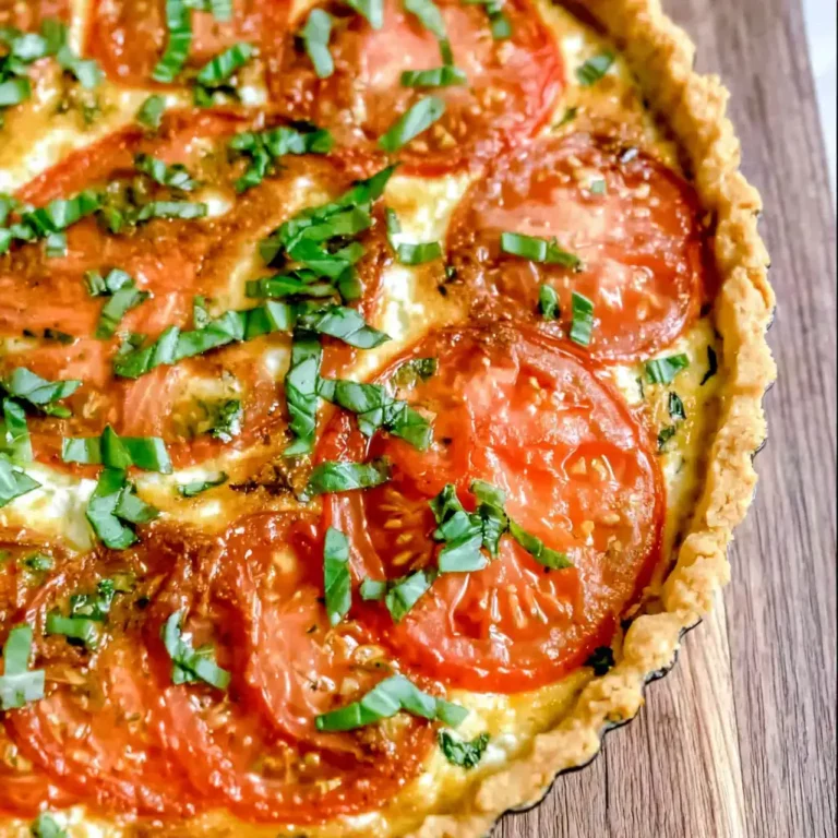 Fresh Tomato Ricotta Tart