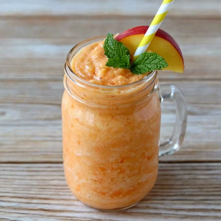 Frozen Peach Lemonade
