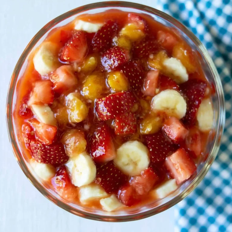 Fruit Salad With Peach Pie Filling