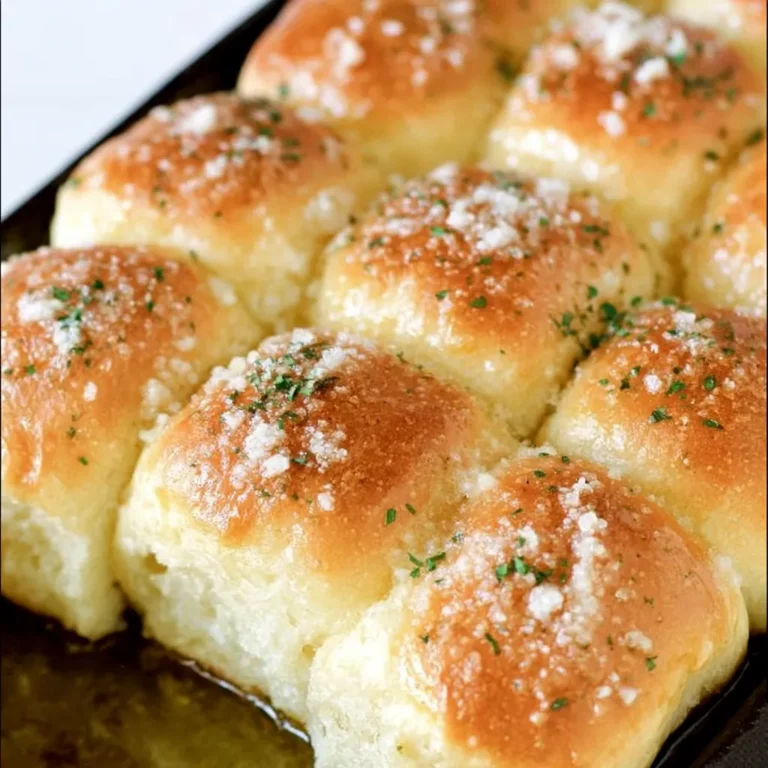 Garlic Parmesan Dinner Rolls