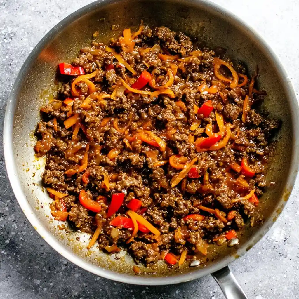 Ground Beef Lettuce Wraps