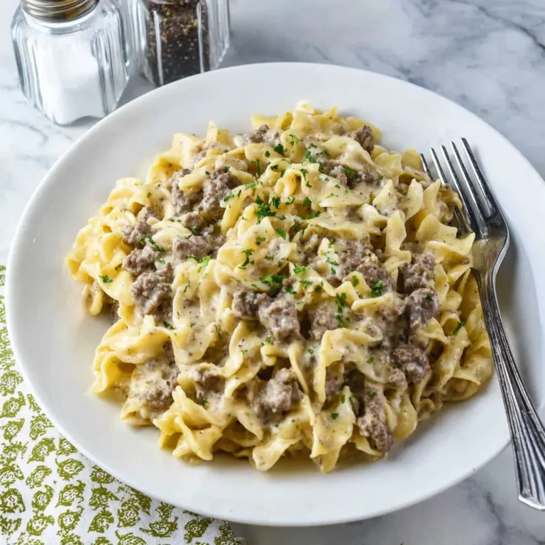 Ground Beef Stroganoff