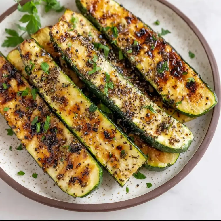 Herb-Infused Roasted Zucchini