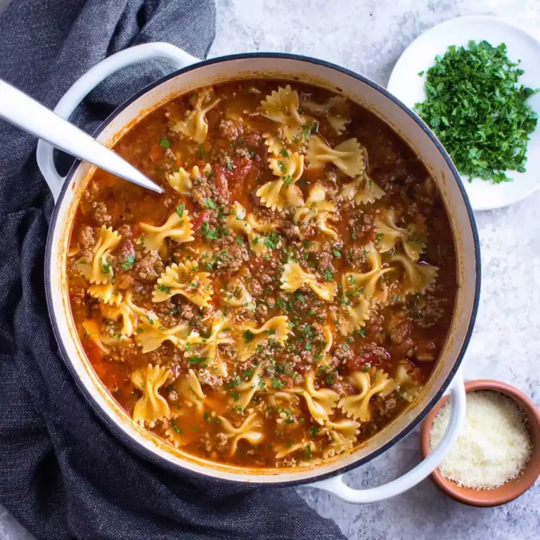 Lasagna Soup