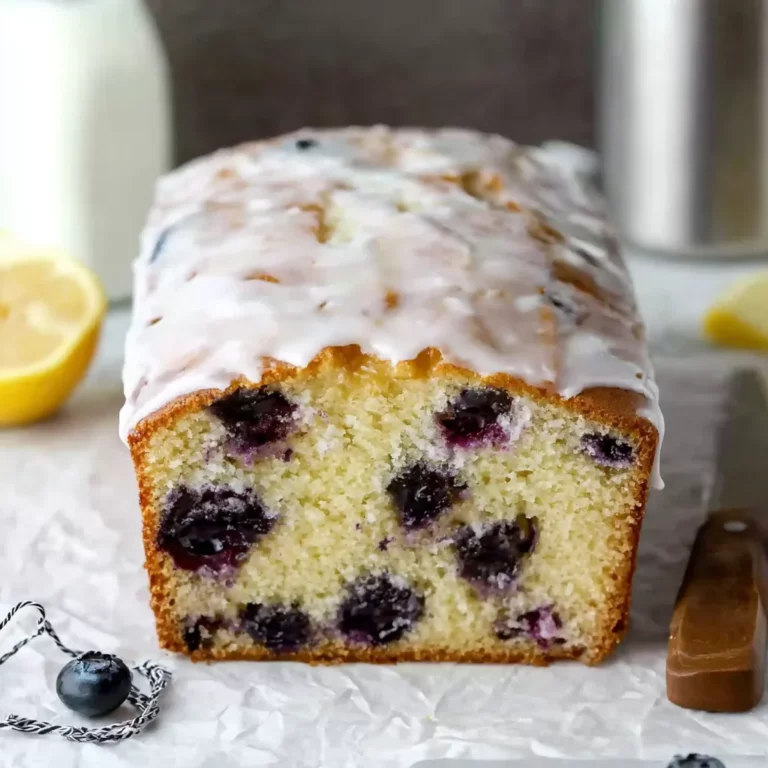 Lemon Blueberry Pound Cake