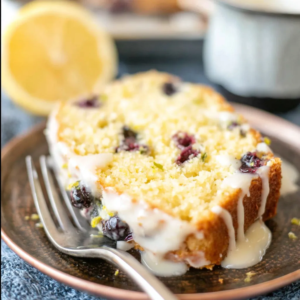 Lemon Blueberry Zucchini Bread