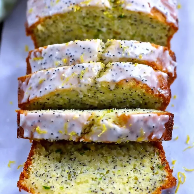 Lemon Poppy Seed Zucchini Bread