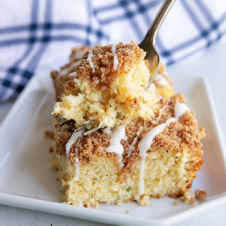 Lemon Zucchini Coffee Cake