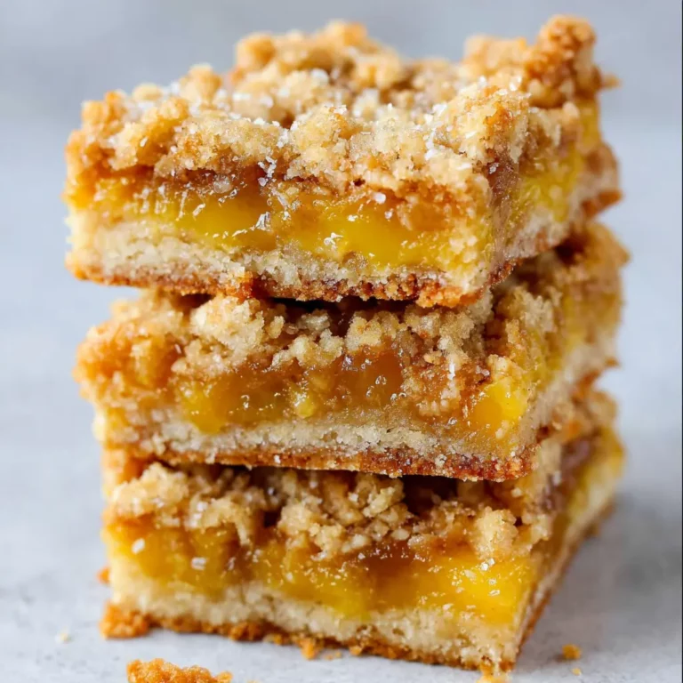 Mango Oatmeal Crumble Bars