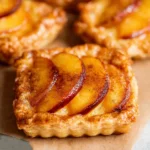 Mini Peach and Cream Cheese Tarts