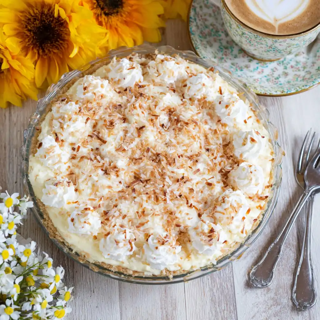 No Bake Coconut Cream Pie: Light, Fluffy, and Easy to Make 4 No Bake Coconut Cream Pie