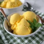 No-Churn Mango Sorbet