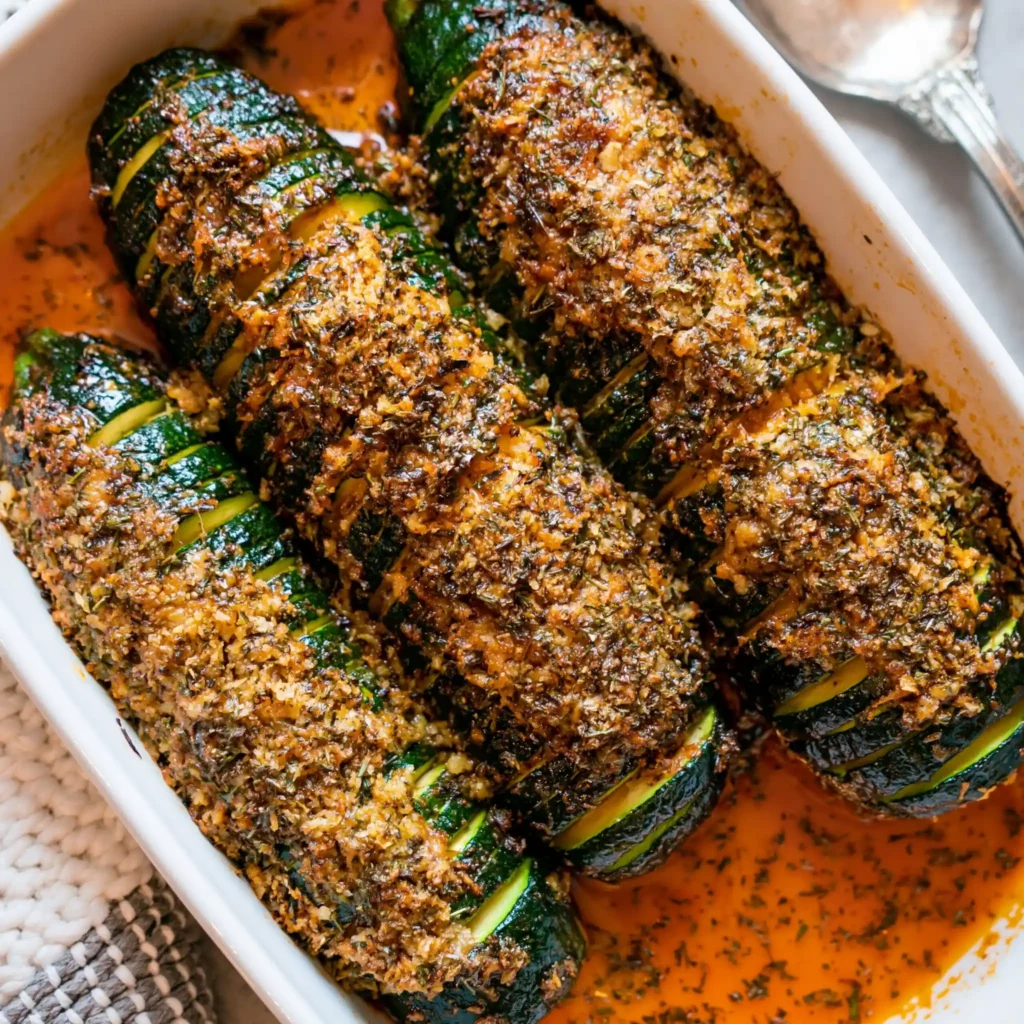 Oven Roasted Zucchini