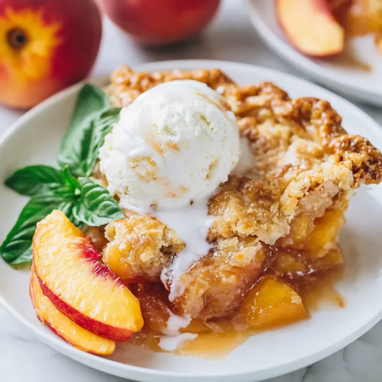 Patti Labelle's Peach Cobbler