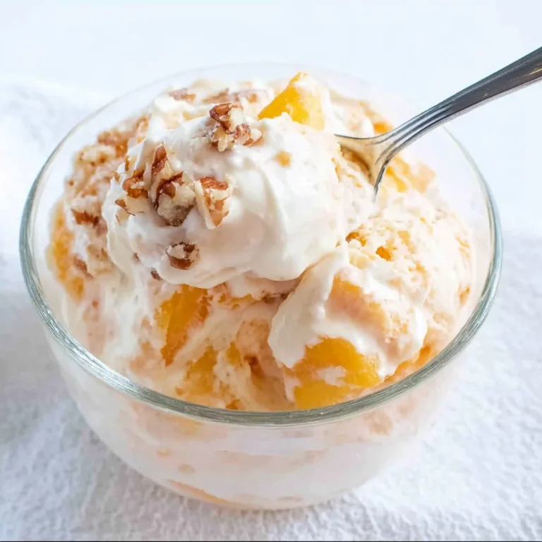 Peach Dessert Salad