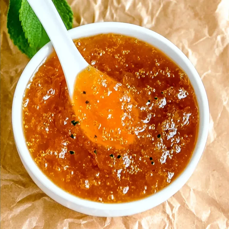 Peach Jalapeño Jam