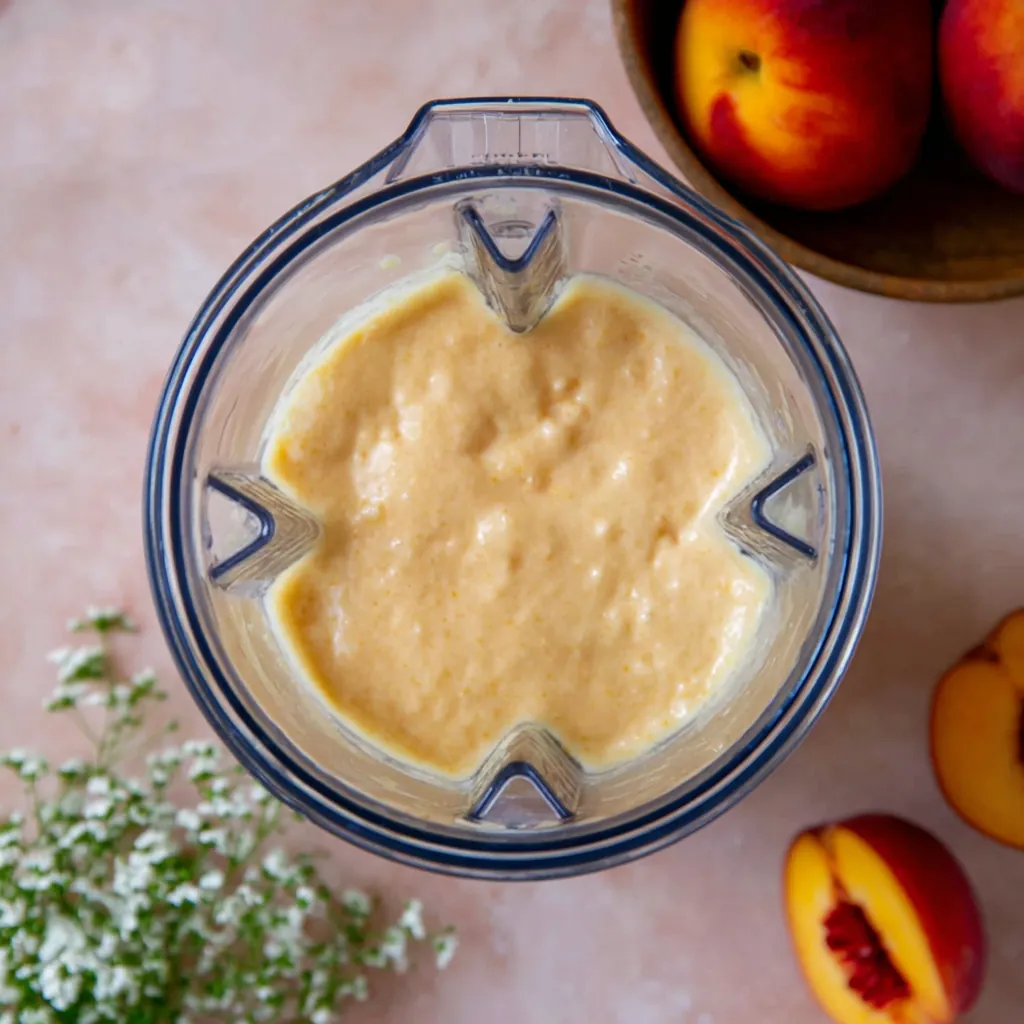 Peach Milkshake