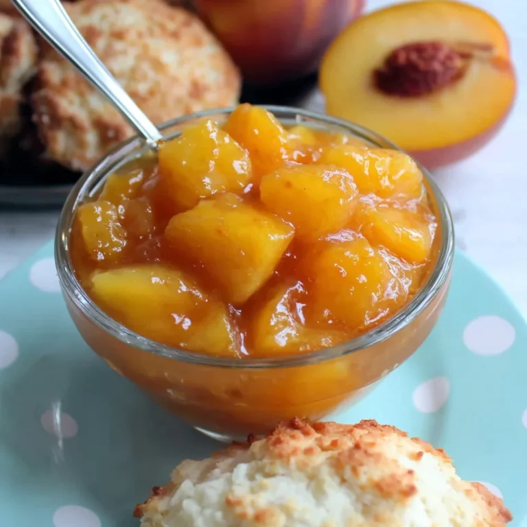 Peach Pie Filling